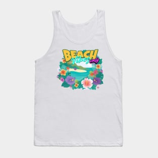 Tropical Escape - Beach Vibes Only Tank Top